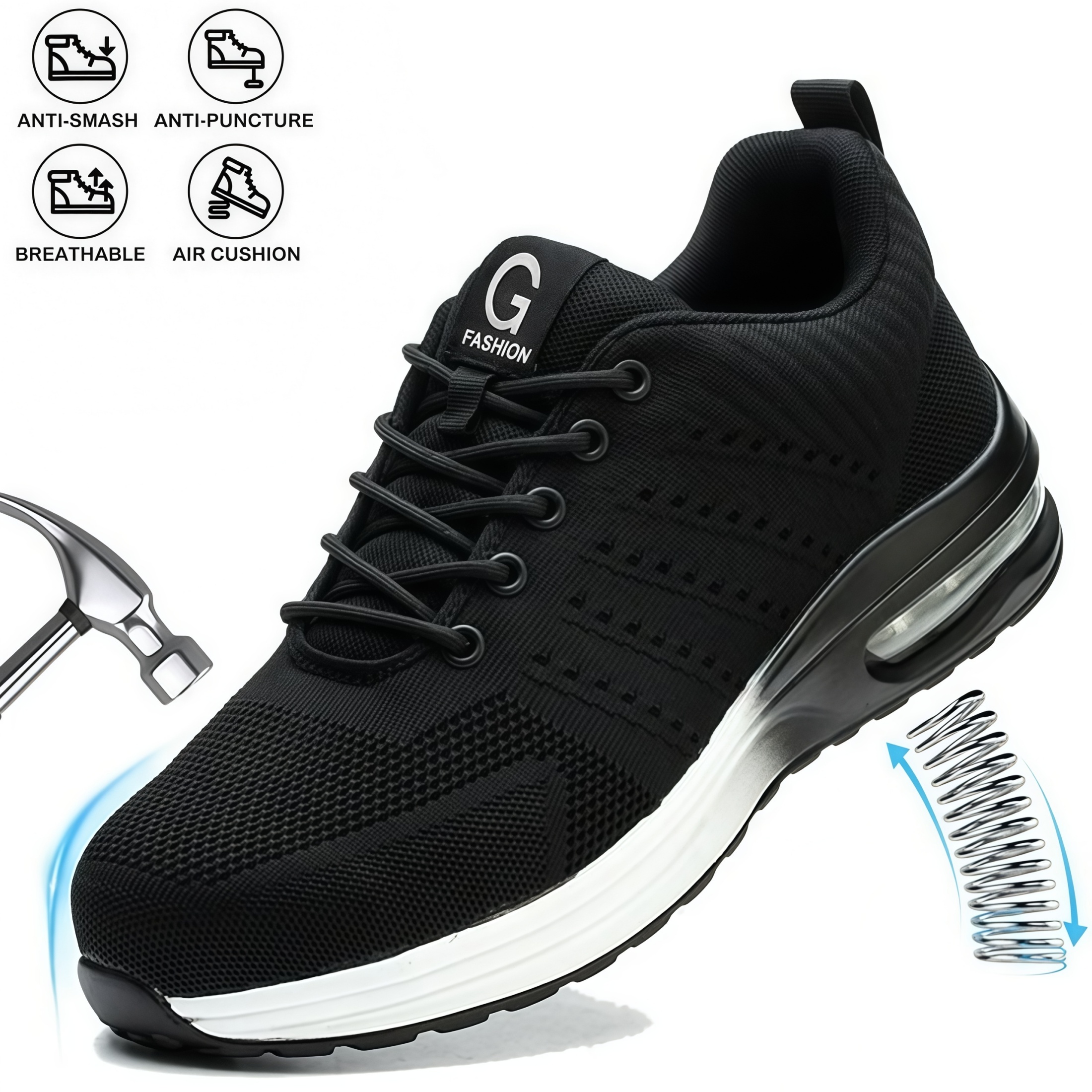 Embroidery Cotton - Indestructible Safety Shoes For Women Steel