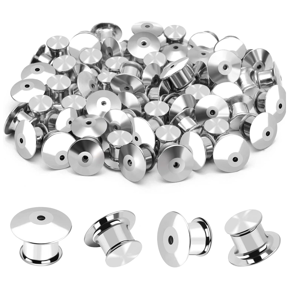 Embroidery Simple - 50PCS Locking Pin Back Locking Pin