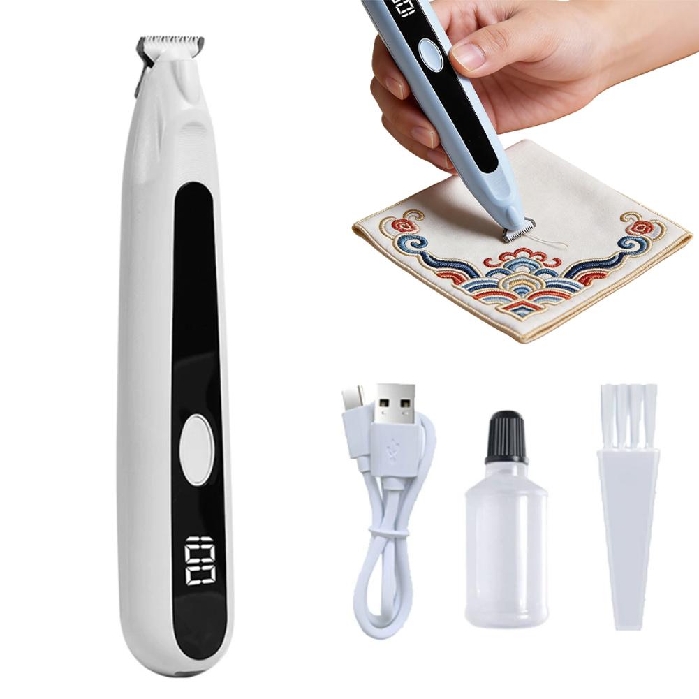 Embroidery Removal Tool - Electric Seam Ripper Stitches Eraser For
