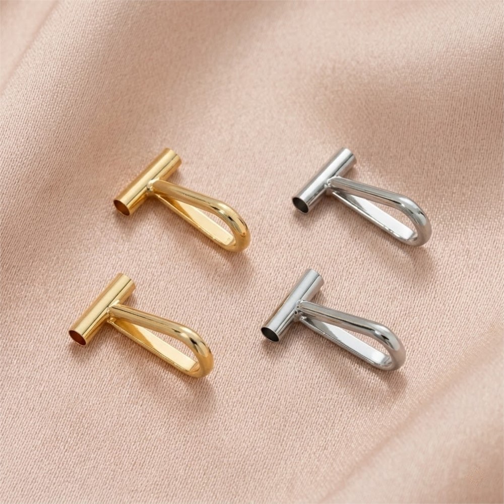 Embroidery Simple - 2pcs 14K Brass Vertical Pin to