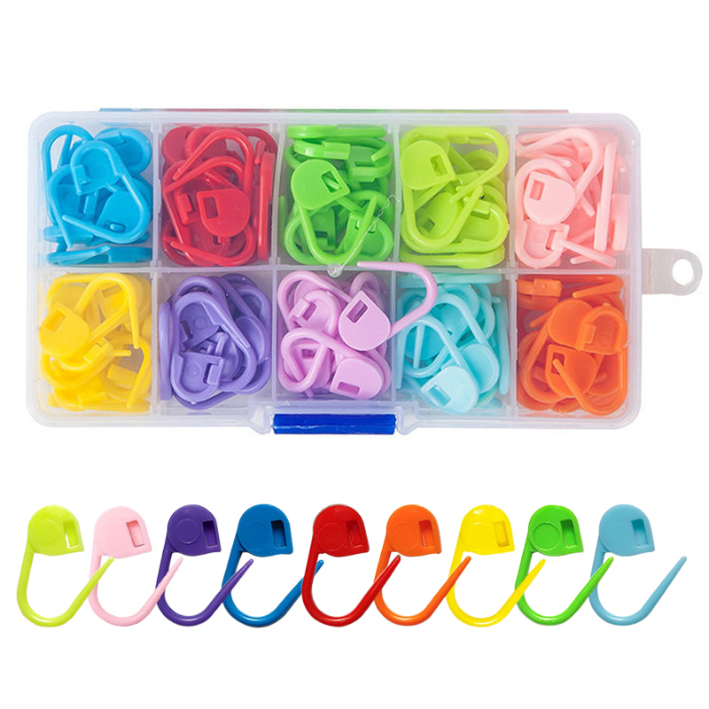 Embroidery Needles - 100pcs Colored Small Clip Sewing Supplies