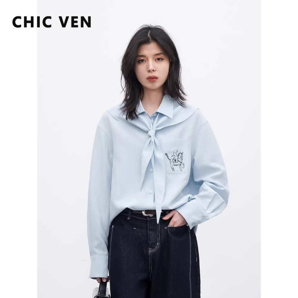 CHIC VEN New Korean Women Shir – обзор и цена Embroidery Patch