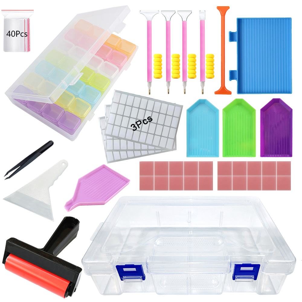Diamond Painting Tools Kit wit – обзор и цена Embroidery Needle Pen