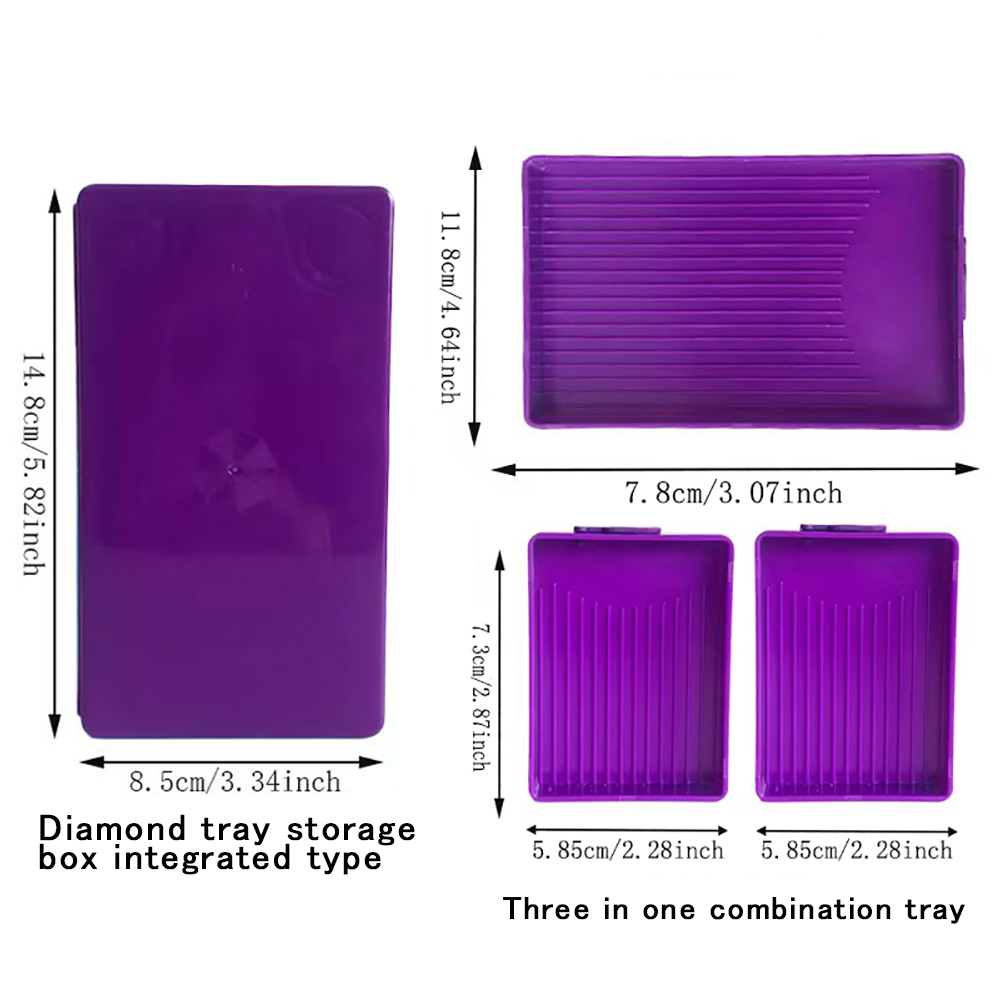 Diamond Painting Tray with Lid – обзор и цена Embroidery Needle Pen