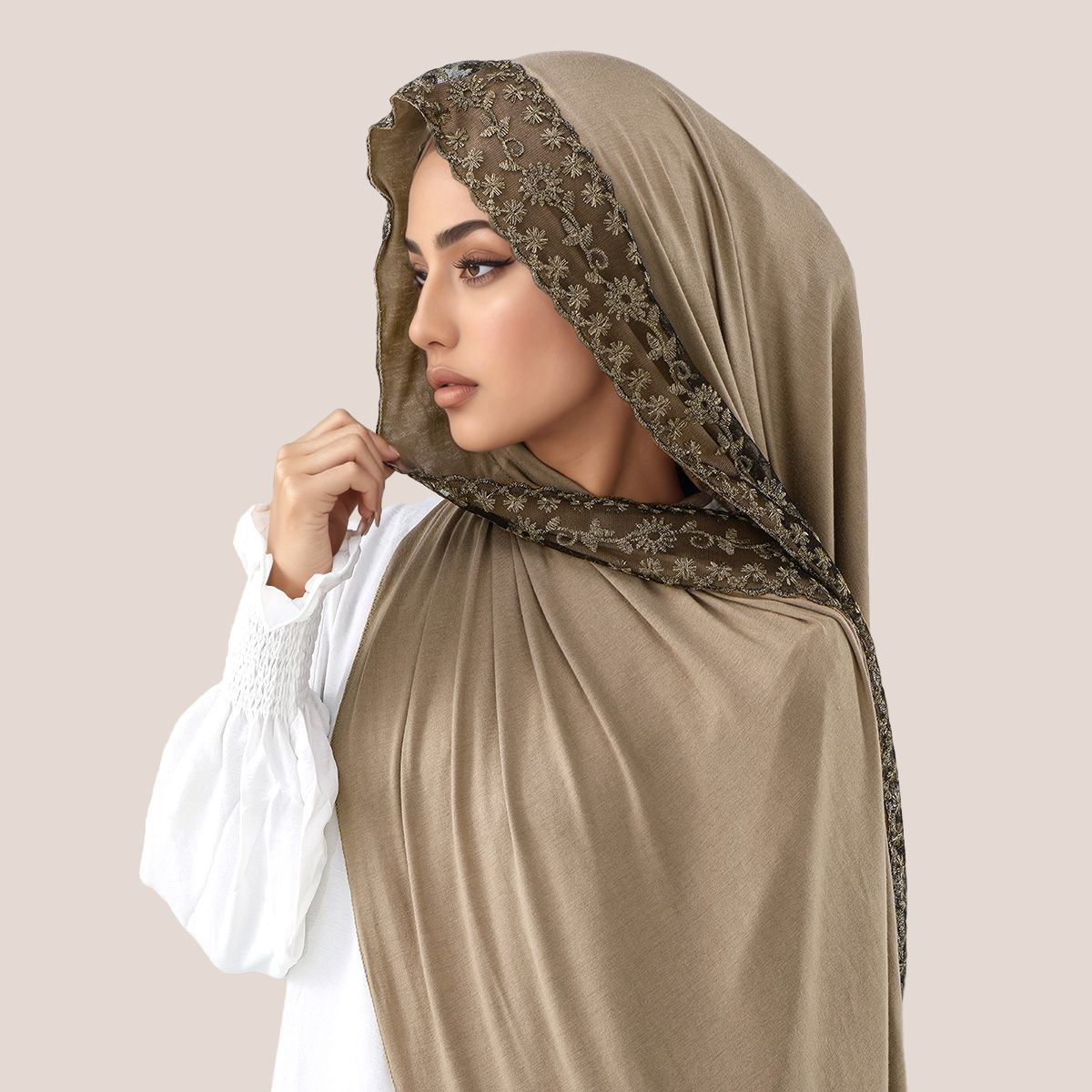 Lace Embroidery Cotton Jersey  – обзор и цена Embroidery Cotton