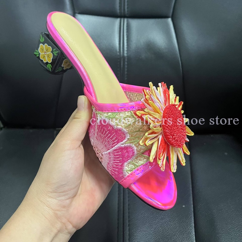 Iridescent Embroidery Upper Su – обзор и цена Embroidery Flower