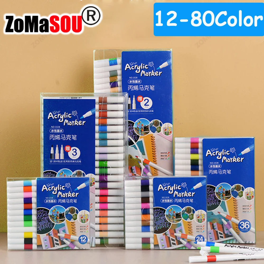 12-60 Top Colors Acrylic Paint – обзор и цена Embroidery Egg