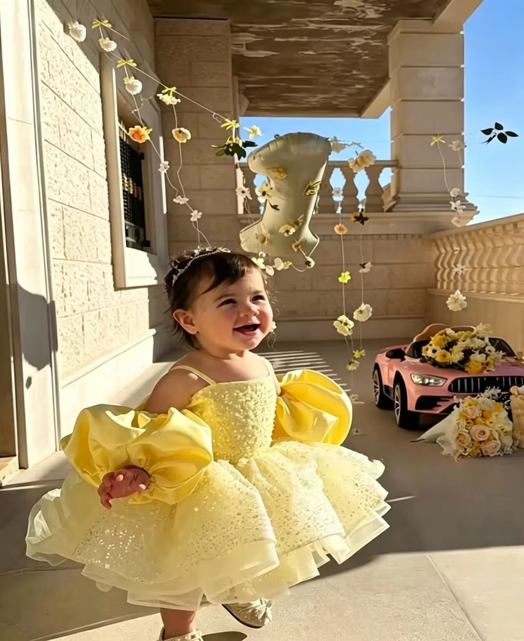 Cute Yellow Flower Girl Dresse – обзор и цена Embroidery Yellow Dress