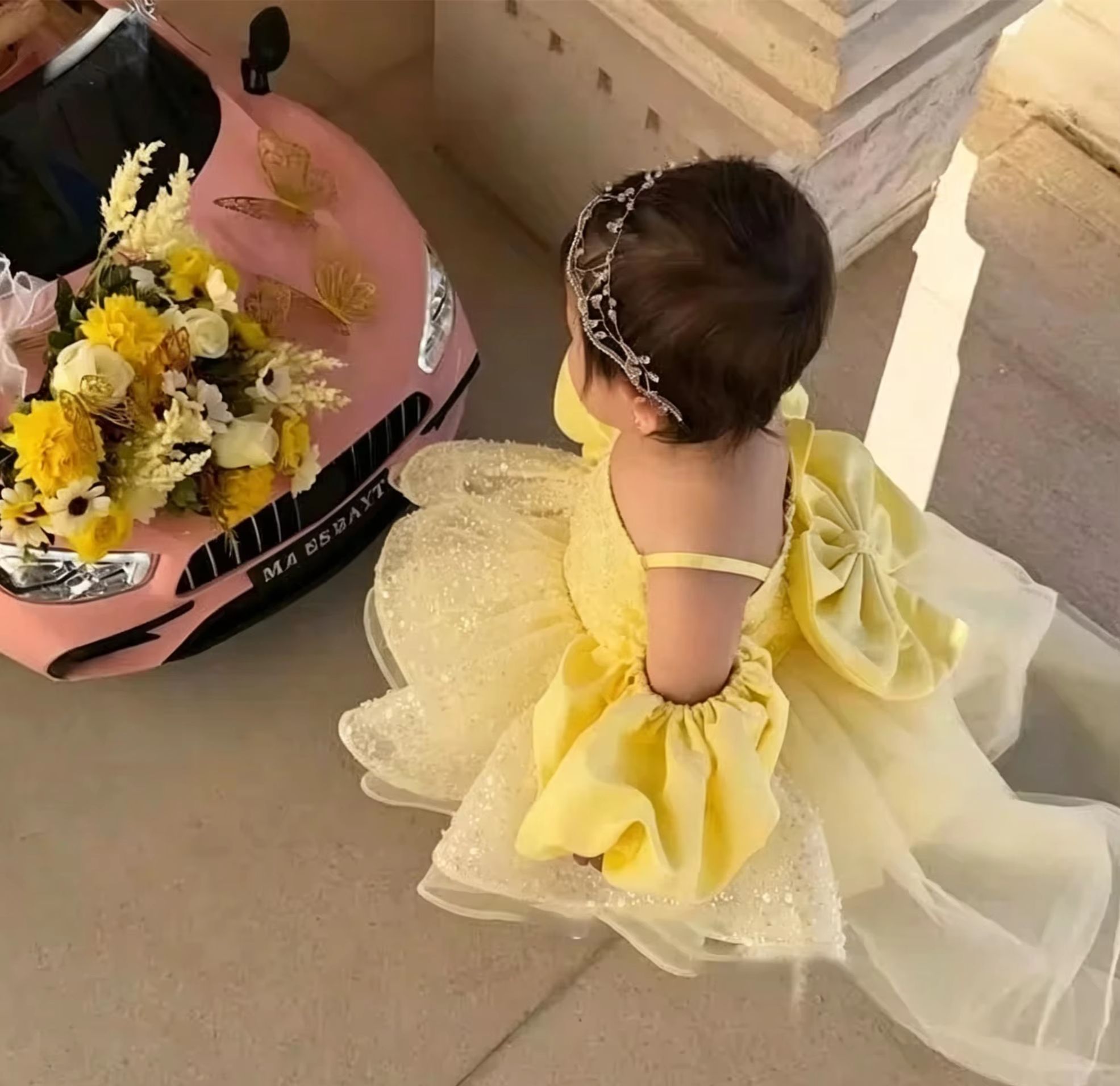 Cute Yellow Flower Girl Dresse – обзор и цена Embroidery Yellow Dress