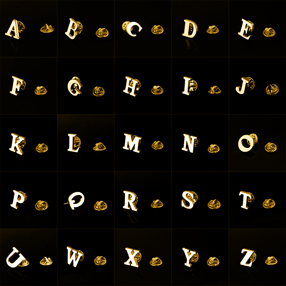 Quality Brass Initial A to Z 2 – обзор и цена Embroidery Letter M
