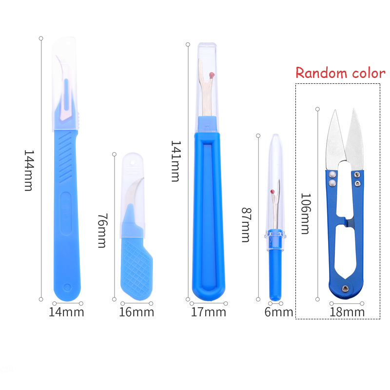 5Pcs Blue Sewing Ripper Kit wi – обзор и цена Embroidery Removal Tool