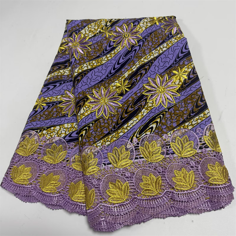 Wax Lace African Fabric French – обзор и цена Embroidery Yellow Dress