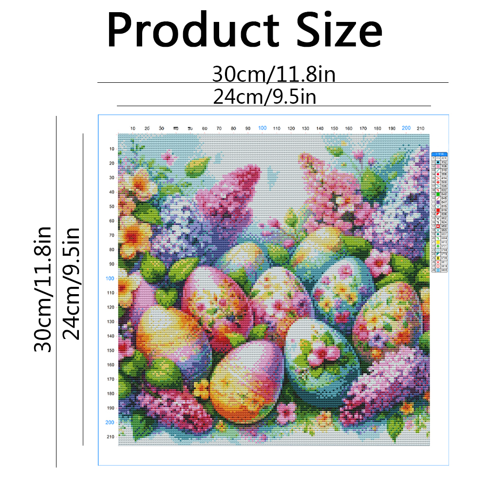 Evershine Counted Cross Stitch – обзор и цена Embroidery Egg