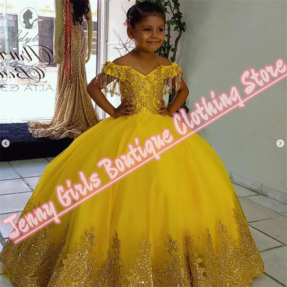 Yellow Beautiful Girl Birthday – обзор и цена Embroidery Yellow Dress