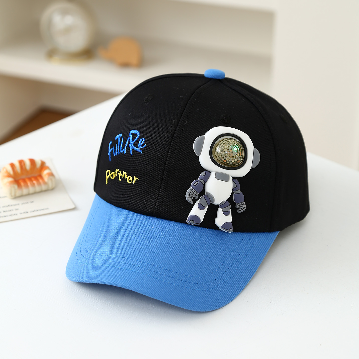 Children's soft rubber robot d – обзор и цена Embroidery Cap