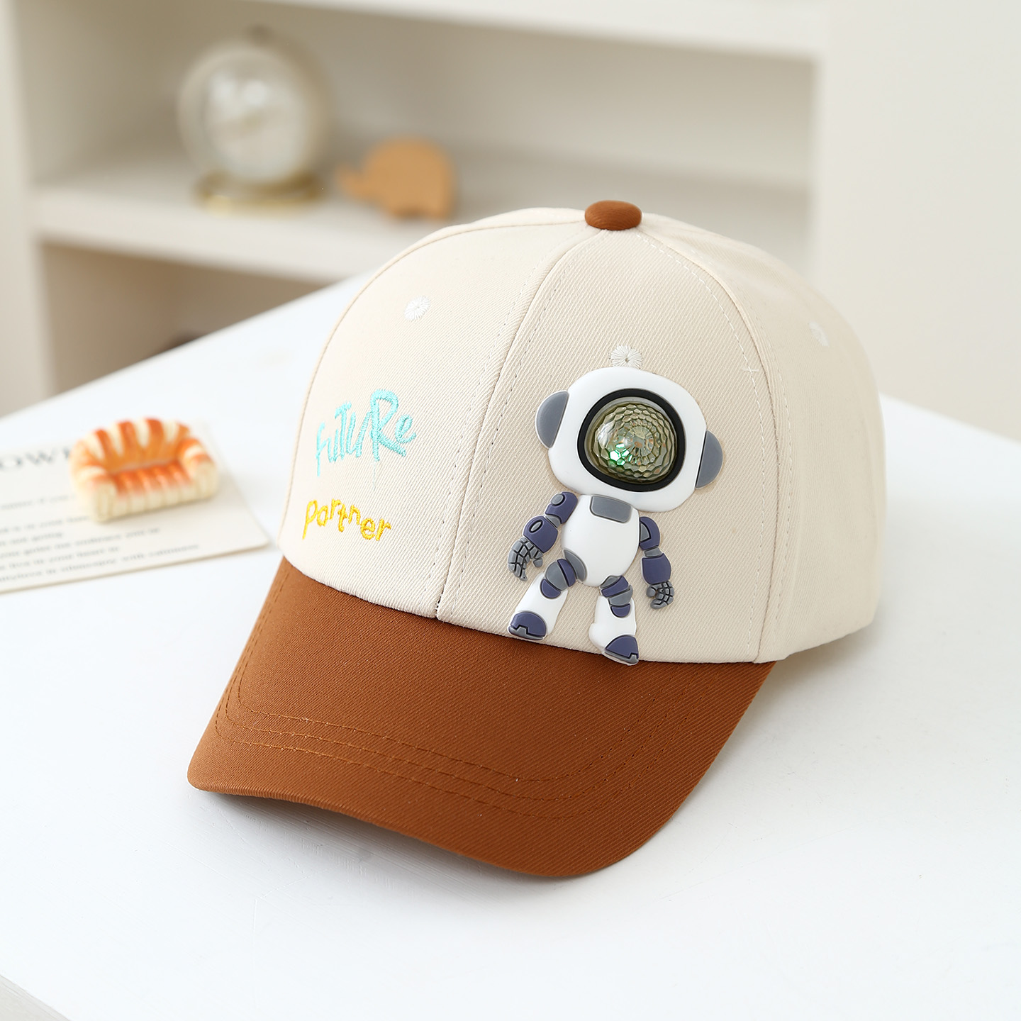 Children's soft rubber robot d – обзор и цена Embroidery Cap