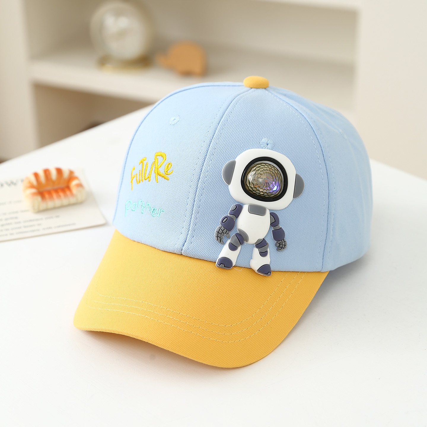 Children's soft rubber robot d – обзор и цена Embroidery Cap