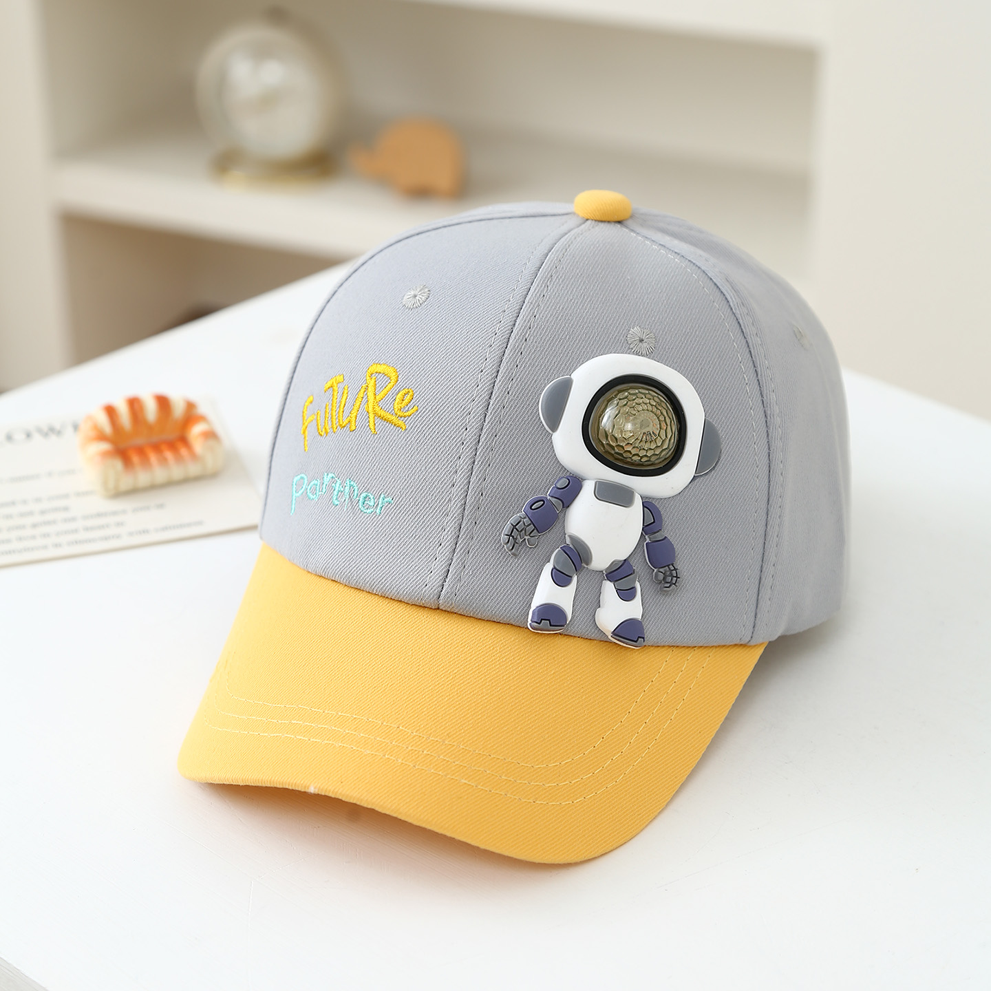Children's soft rubber robot d – обзор и цена Embroidery Cap