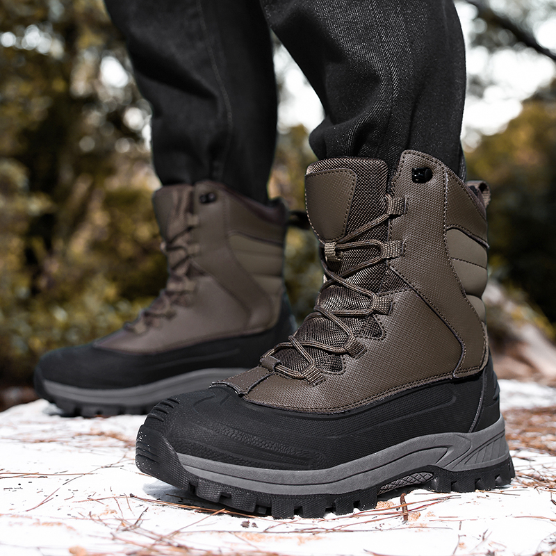 Men's Non-Slip Warm Hiking Sho – обзор и цена Embroidery Cotton
