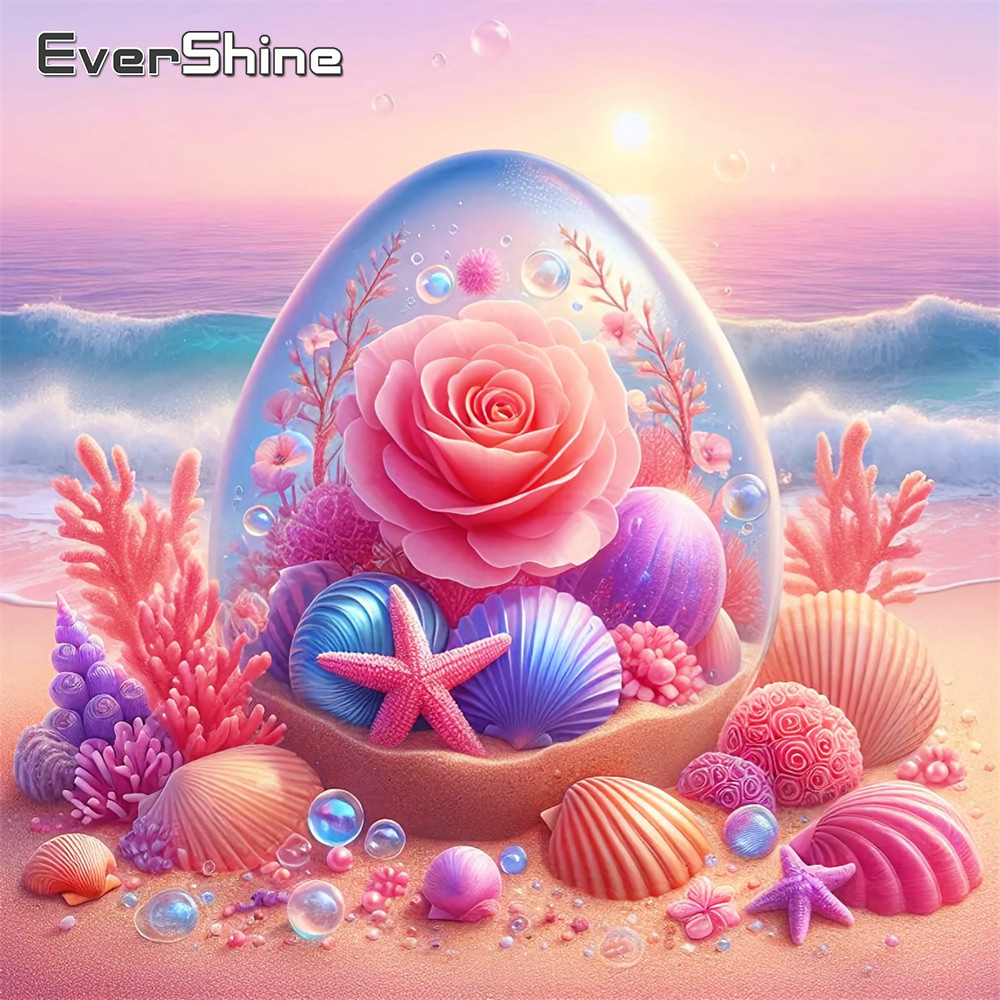 EverShine Diamond Painting Sea – обзор и цена Embroidery Egg