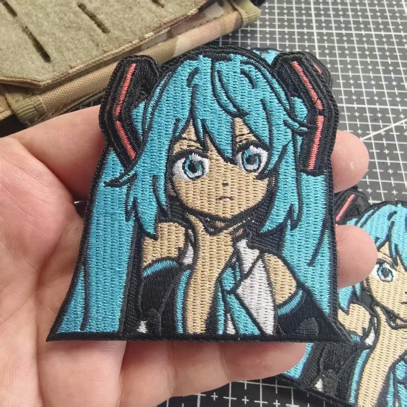 Hatsune Miku 2D Anime Merchand – обзор и цена Embroidery Patch