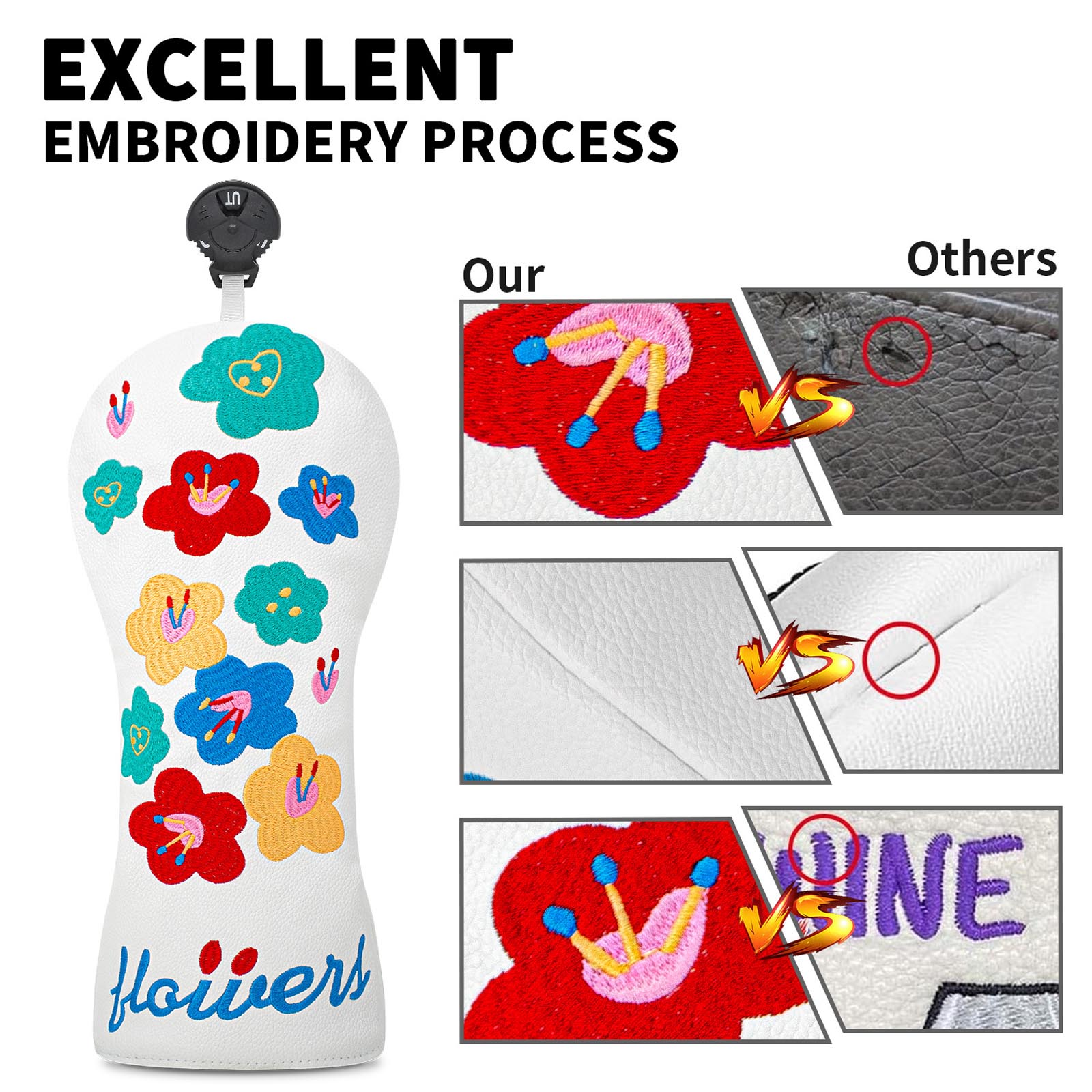 Flower Embroidery Water Resist – обзор и цена Embroidery Flower