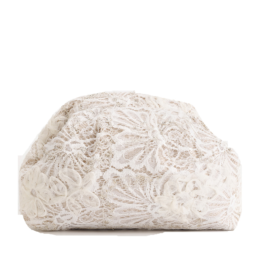 Lace Clouds Clutch Bag,Floral  – обзор и цена Embroidery Bali