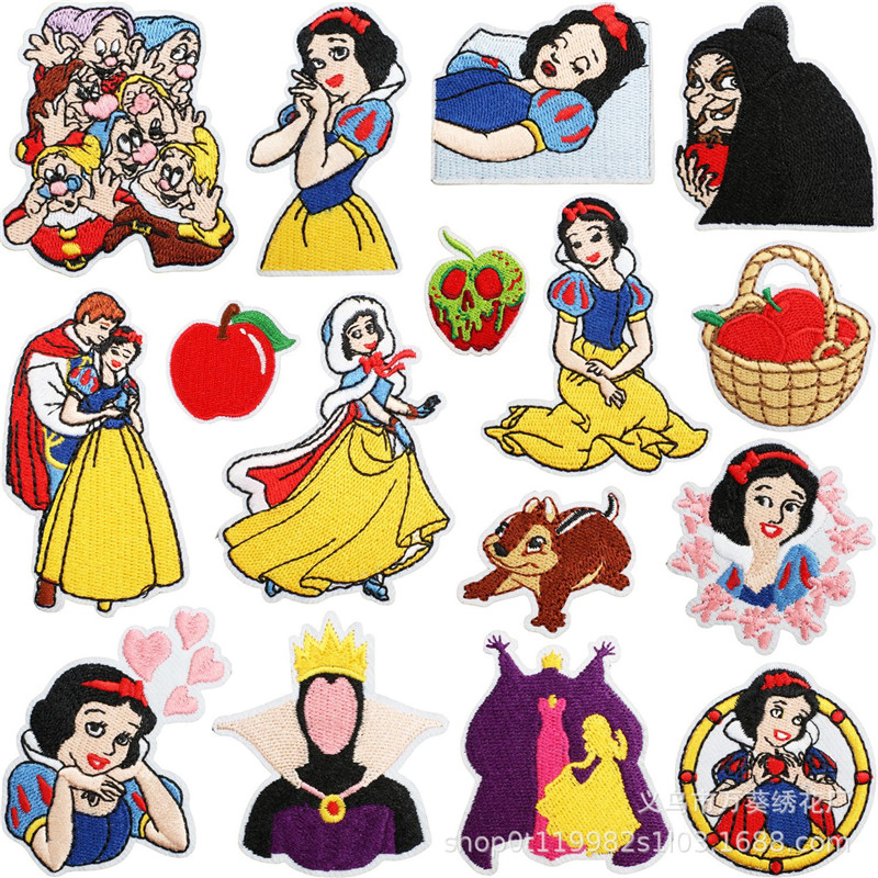 15pcs Snow Princess Embroidery – обзор и цена Embroidery Patch