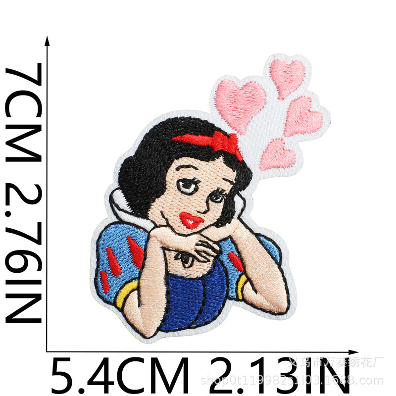 15pcs Snow Princess Embroidery – обзор и цена Embroidery Patch