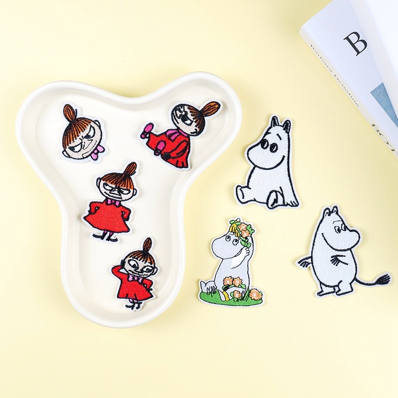 Moomin Cute Cartoon Embroidere – обзор и цена Embroidery Patch
