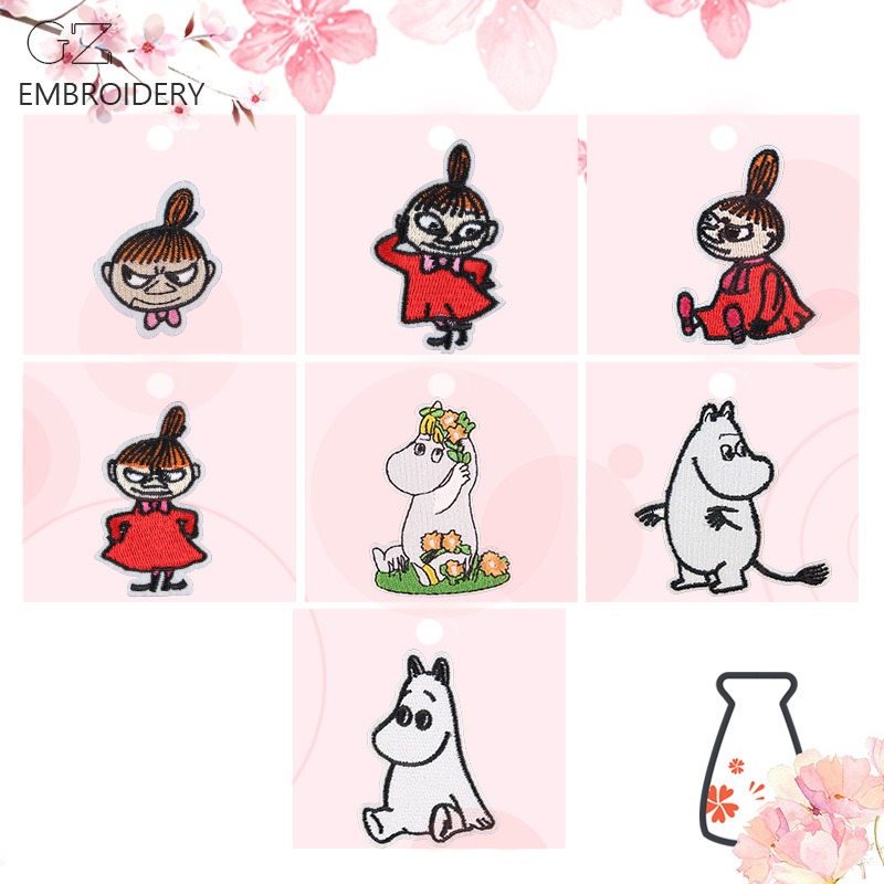 Moomin Cute Cartoon Embroidere – обзор и цена Embroidery Patch