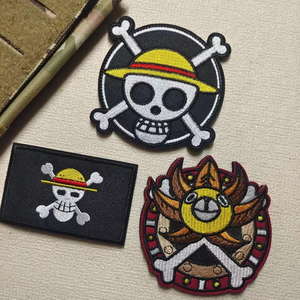 One Piece Badg Cartoon sleeve  – обзор и цена Embroidery Patch