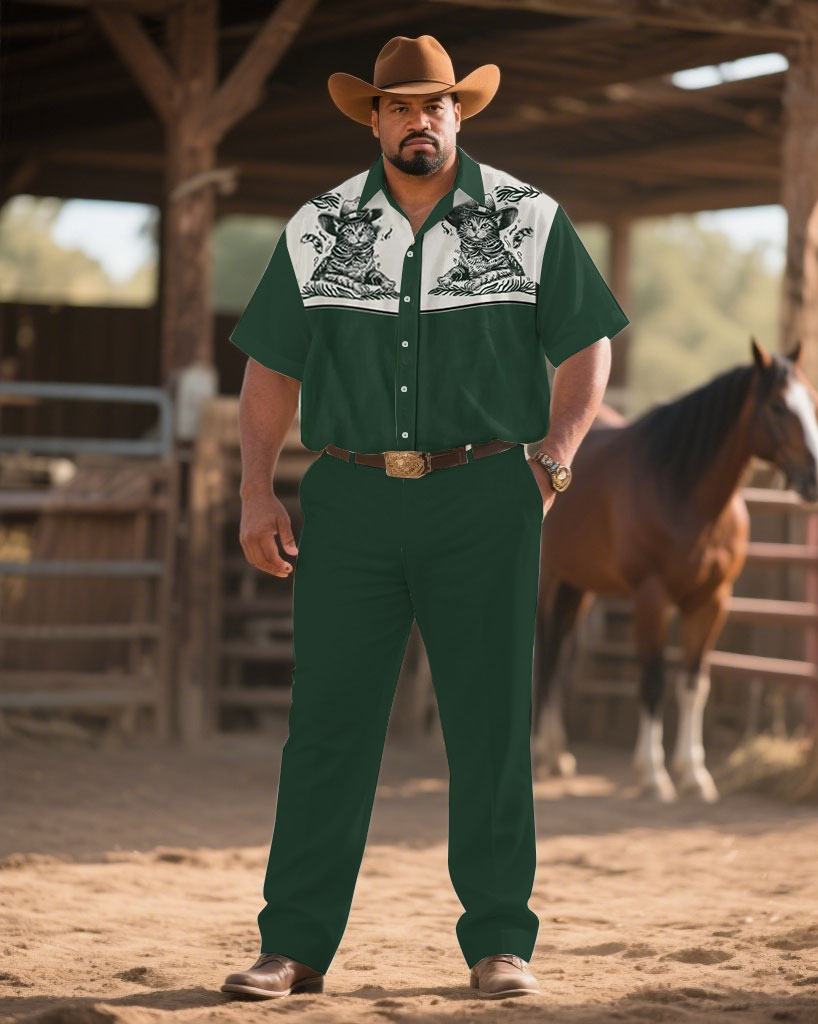 S-9XL Men's Western Cowboy Emb – обзор и цена Embroidery Design