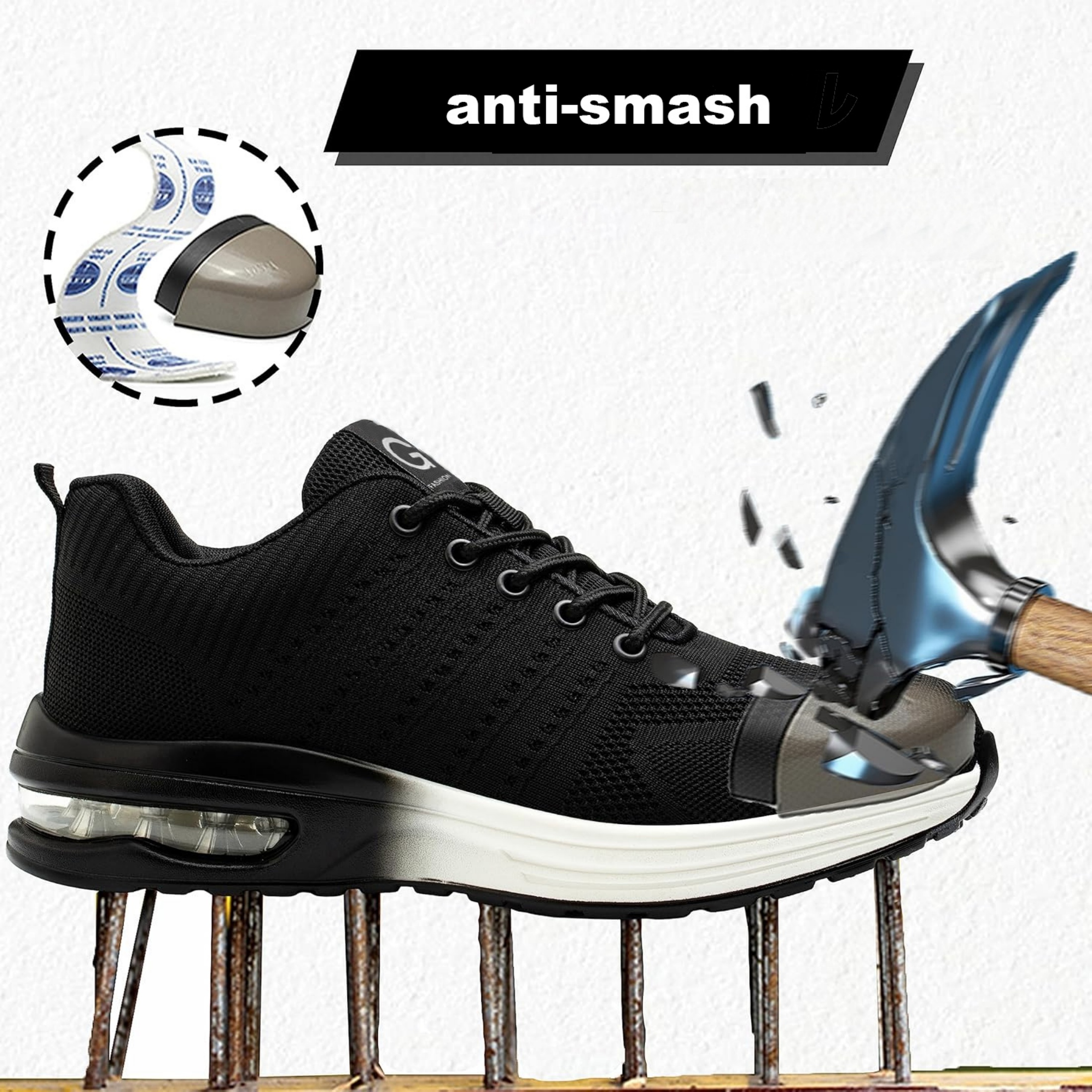 Indestructible Safety Shoes Fo – обзор и цена Embroidery Cotton