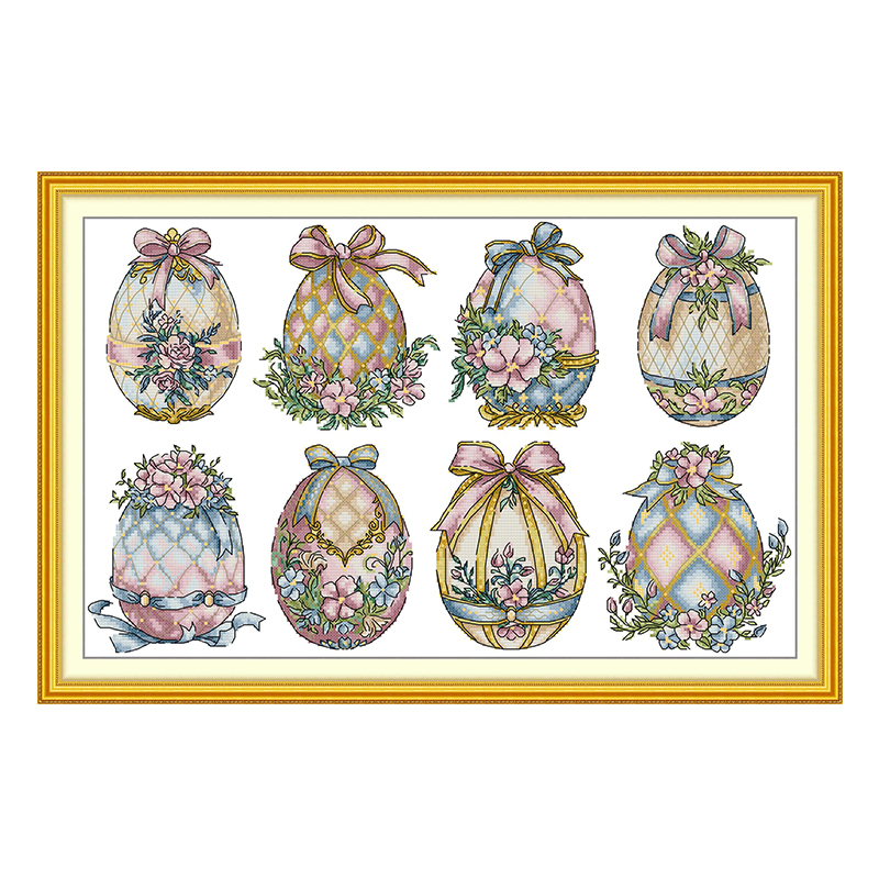 Easter-decorated Eggs Patterns – обзор и цена Embroidery Egg