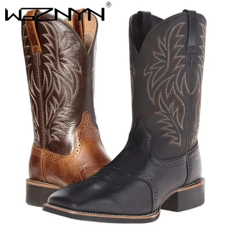 Men High Boots Embroidery Retr – обзор и цена Embroidery Design