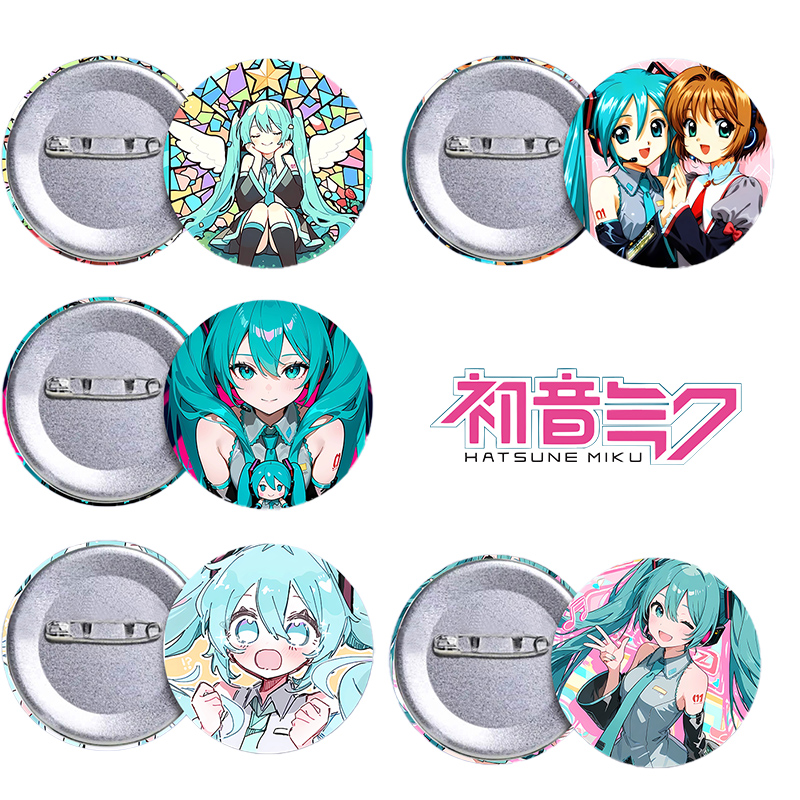 New Anime Hatsunes Miku Badge  – обзор и цена Embroidery Simple
