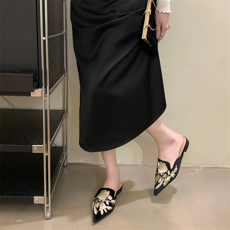 2026 New Women's Shoes Embroid – обзор и цена Embroidery Flower