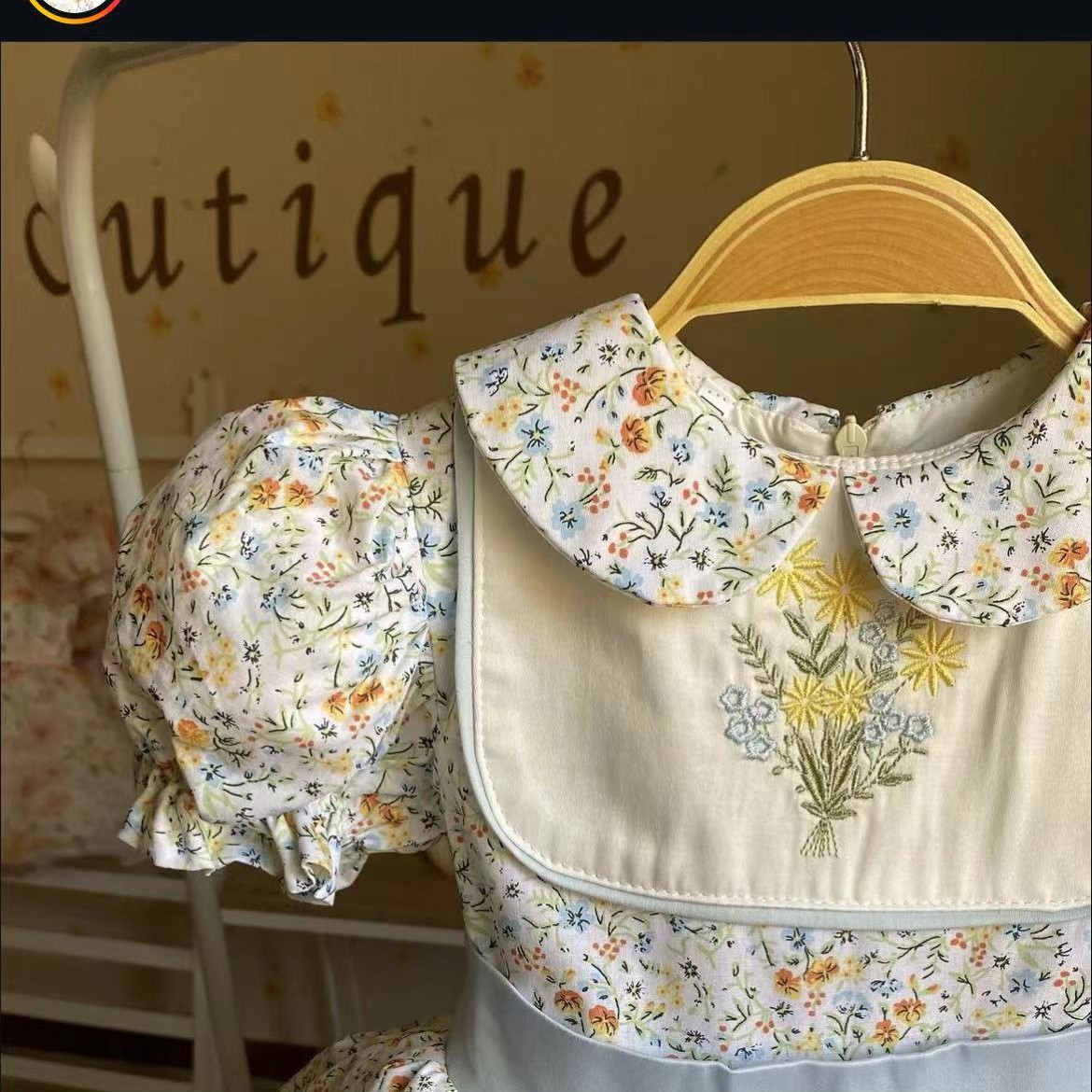 0-12Y Baby Girl Summer Flower  – обзор и цена Embroidery Yellow Dress