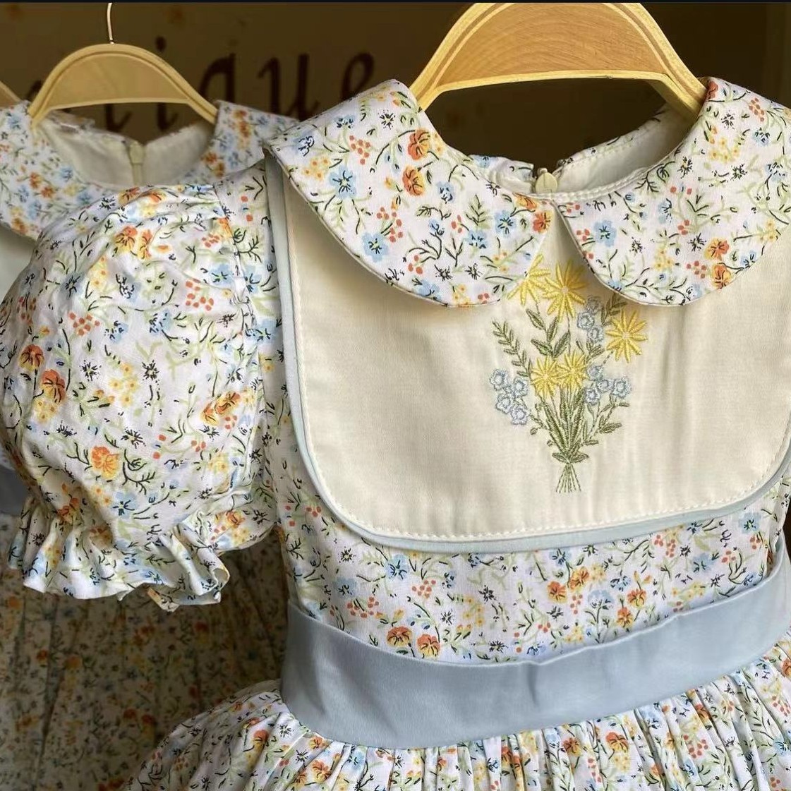 0-12Y Baby Girl Summer Flower  – обзор и цена Embroidery Yellow Dress