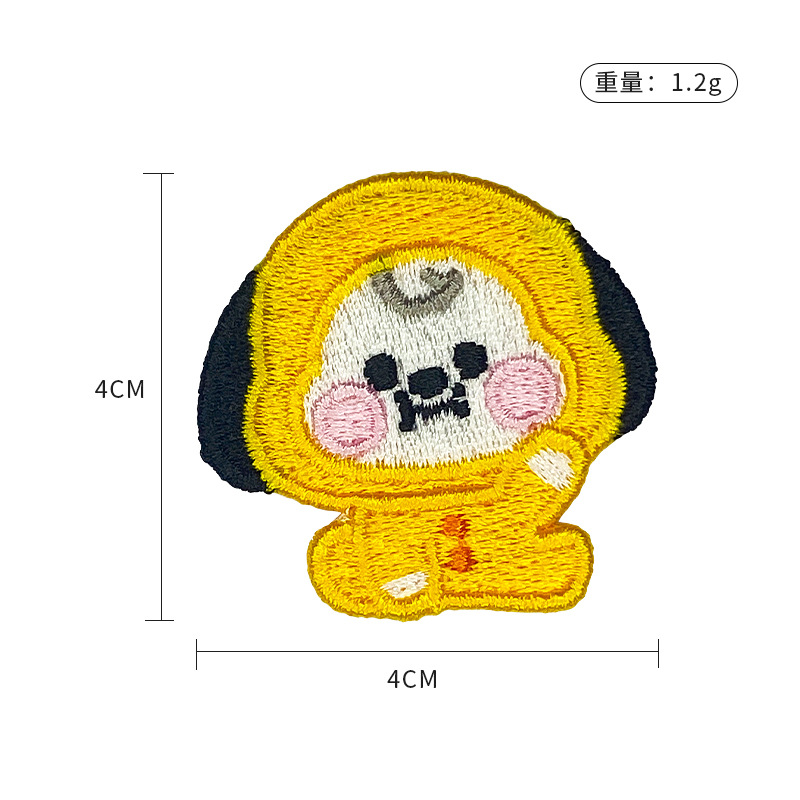 BT121 Cartoon Animal Embroider – обзор и цена Embroidery Patch