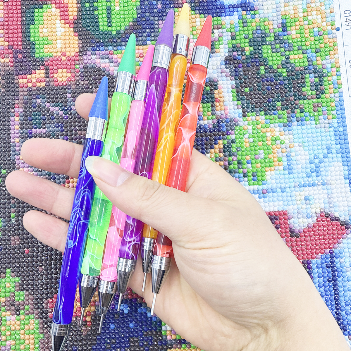 Diamond Painting Dual-ended Wa – обзор и цена Embroidery Needle Pen