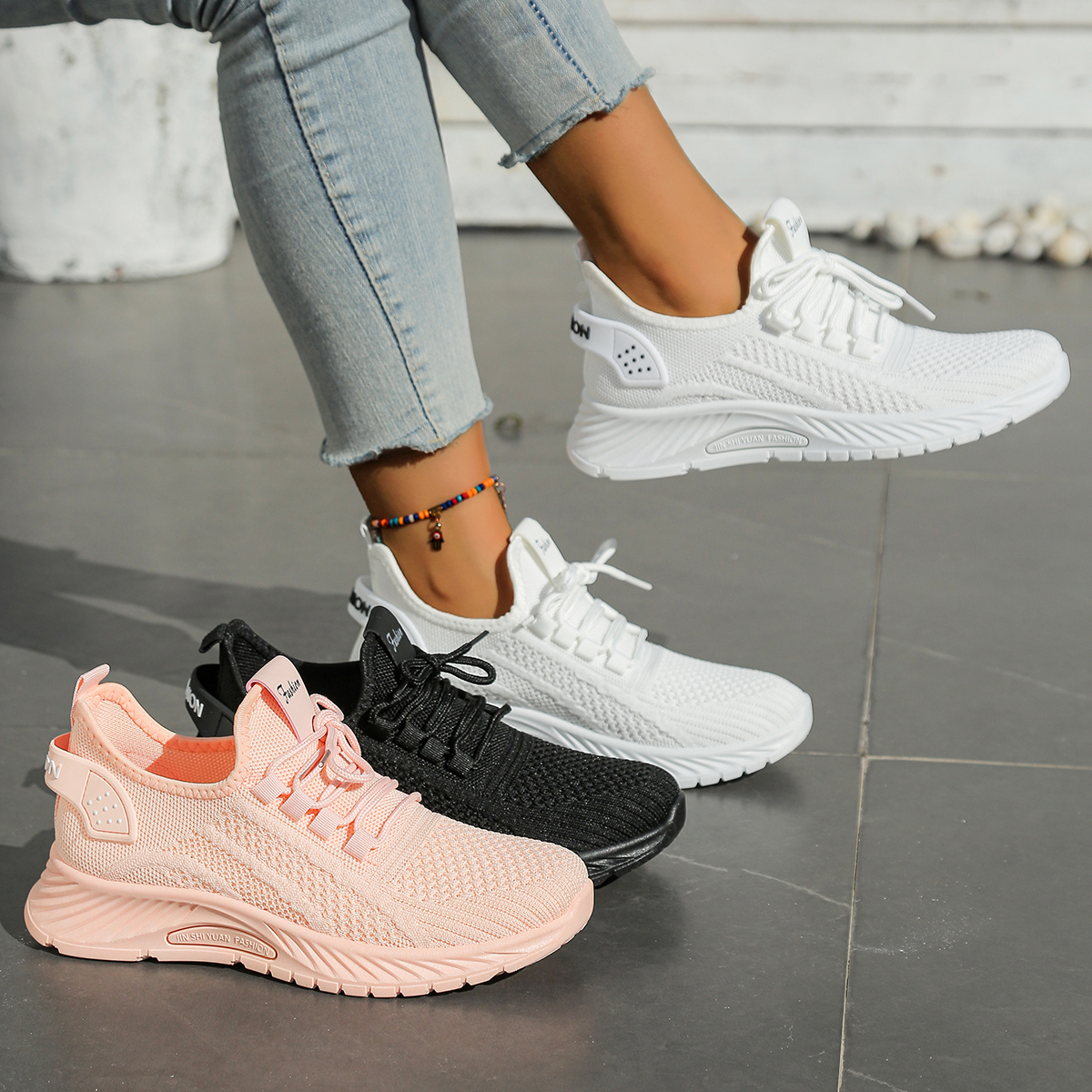 Women shoes casual sneaker fal – обзор и цена Embroidery Cotton