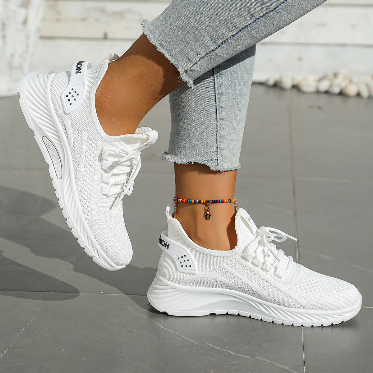 Women shoes casual sneaker fal – обзор и цена Embroidery Cotton