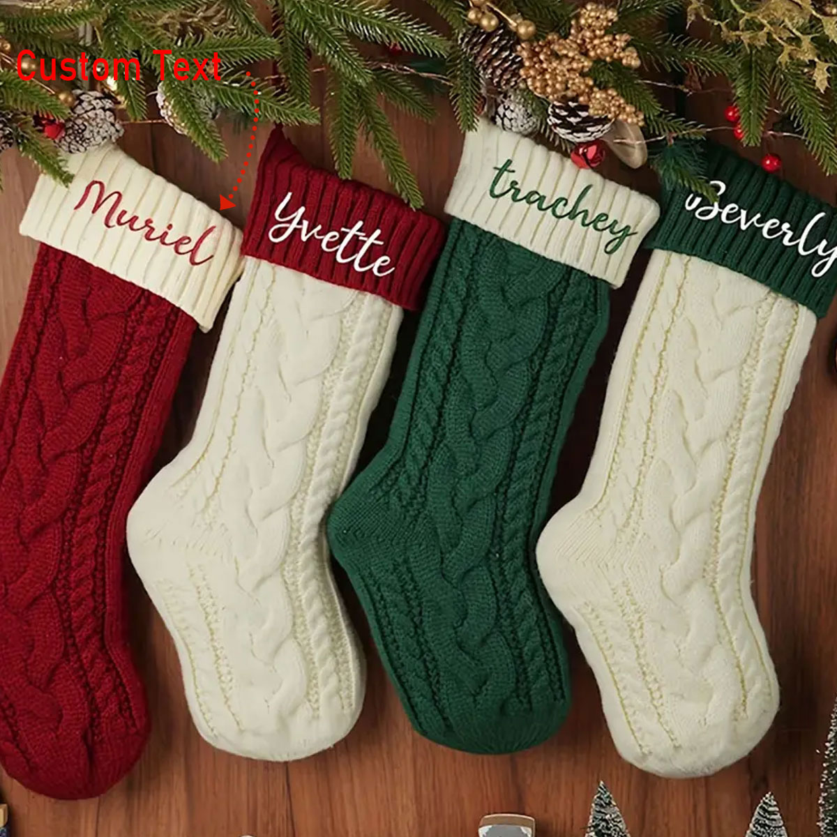 One Vintage Personalized Chris – обзор и цена Embroidery Xmas