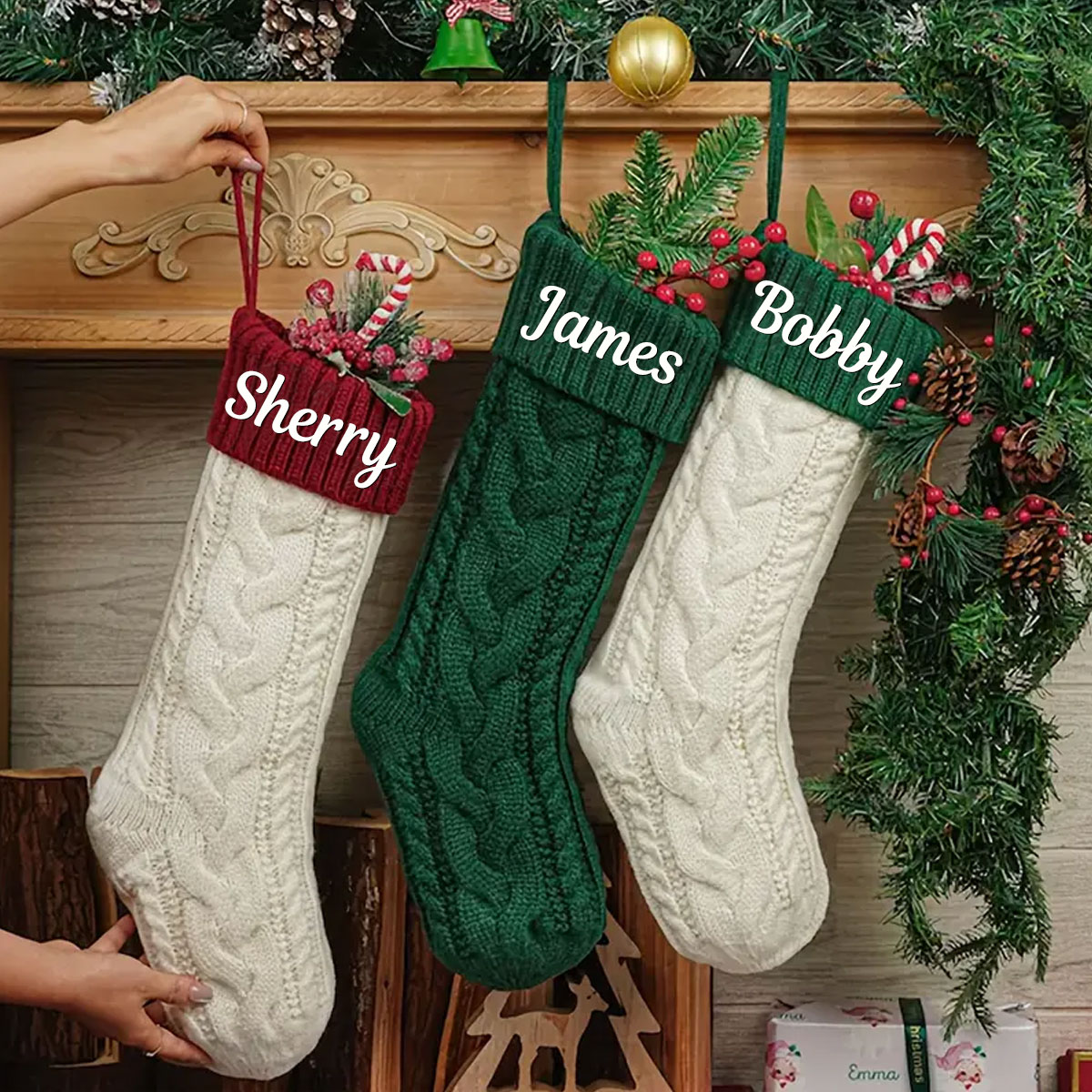 One Vintage Personalized Chris – обзор и цена Embroidery Xmas