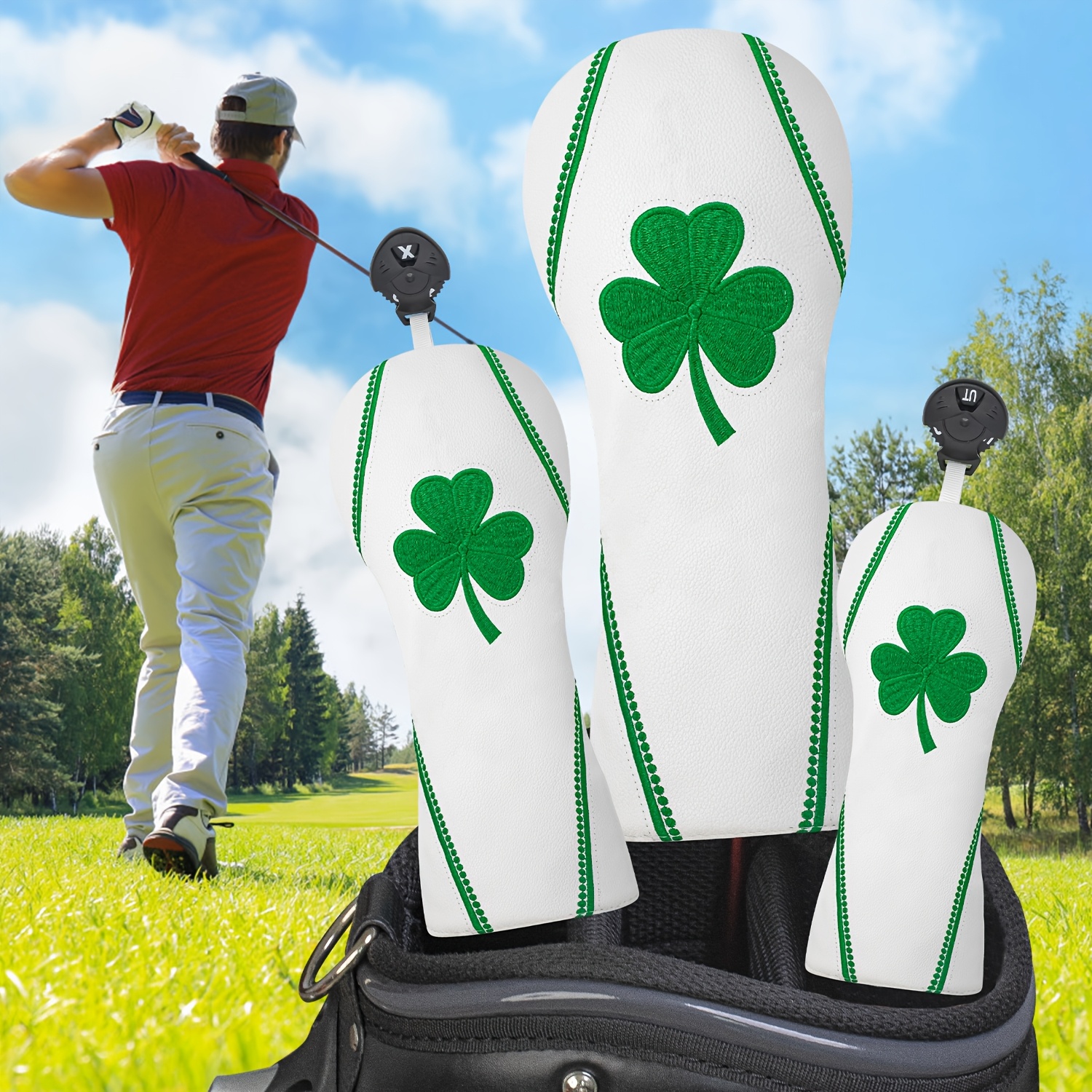 1pc/4pcs Golf Club Head Covers – обзор и цена Embroidery Design