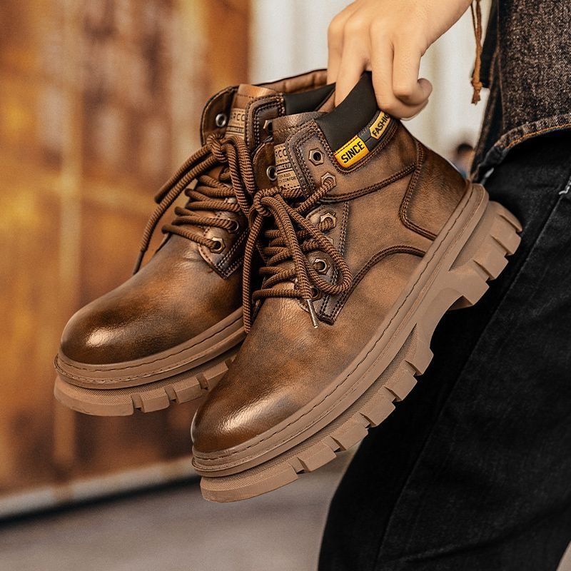 Vintage Men Platform Ankle Boo – обзор и цена Embroidery Cotton