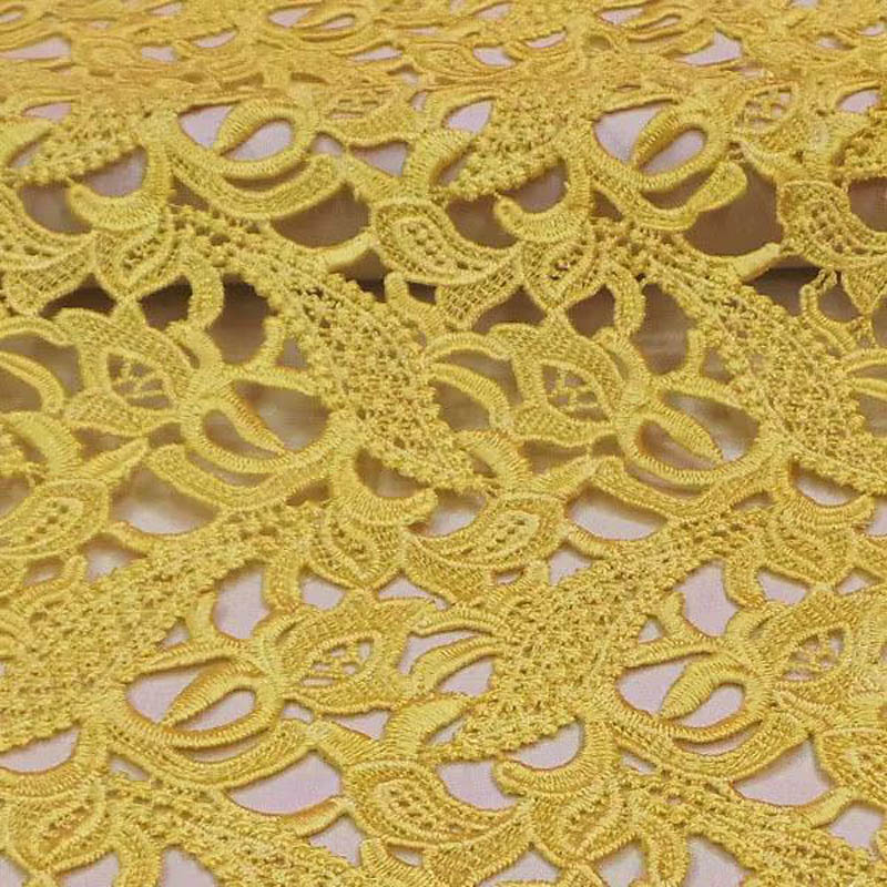 high-end lace cloth yellow ste – обзор и цена Embroidery Yellow Dress