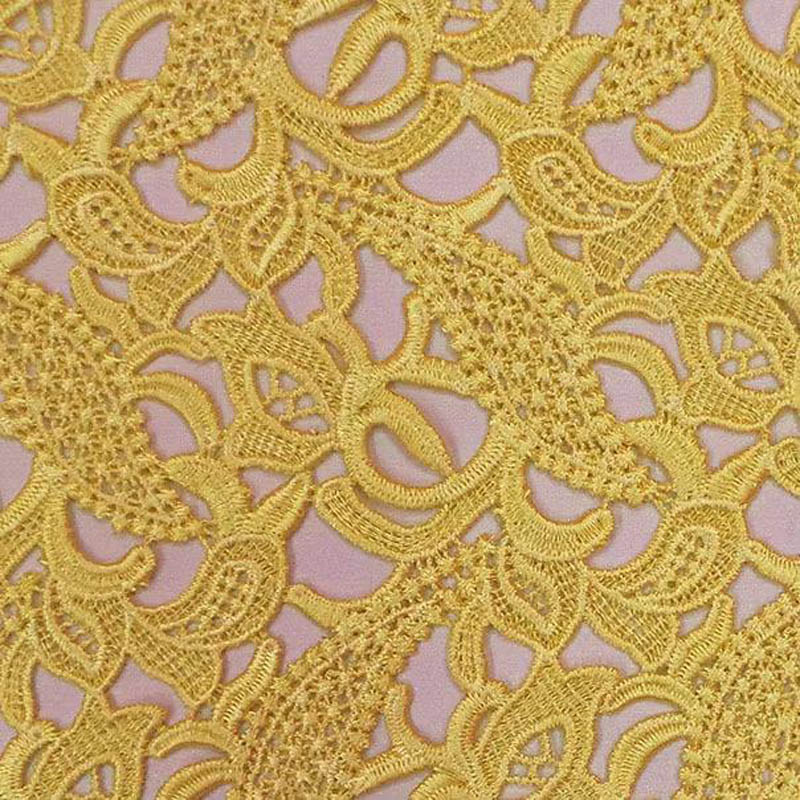 high-end lace cloth yellow ste – обзор и цена Embroidery Yellow Dress